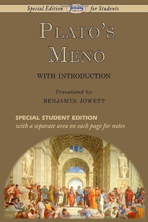 Seller image for Plato's Meno (Special Edition for Students) by Plato [Paperback ] for sale by booksXpress