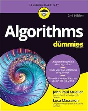 Imagen del vendedor de Algorithms For Dummies by Mueller, John Paul, Massaron, Luca [Paperback ] a la venta por booksXpress