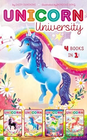 Seller image for Unicorn University 4 Books in 1!: Twilight, Say Cheese!; Sapphire's Special Power; Shamrock's Seaside Sleepover; Comet's Big Win by Sunshine, Daisy [Hardcover ] for sale by booksXpress