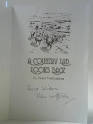 Immagine del venditore per A Country Lad Looks Back venduto da World of Rare Books