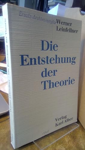 Seller image for Die Entstehung der Theorie. Eine Analyse des kritischen Denkens in der Antike. for sale by Antiquariat Thomas Nonnenmacher