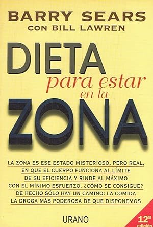 Seller image for DIETA PARA ESTAR EN LA ZONA for sale by Librería Torreón de Rueda