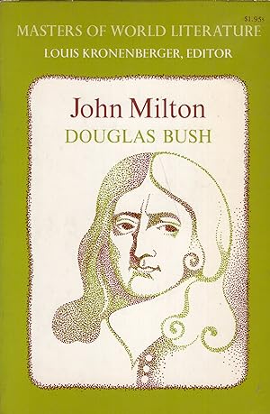 Seller image for JOHN MILTON (Masters of World Literature, series) for sale by A Cappella Books, Inc.
