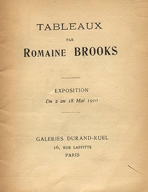 Seller image for Tableaux par Romaine Brooks for sale by Elysium Books