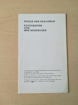 Poesie und realismus. Fotografien von Wim Noordhoek