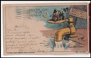 Seller image for Bugville Postcard: We're On Our Honey[moon] for sale by Mobyville