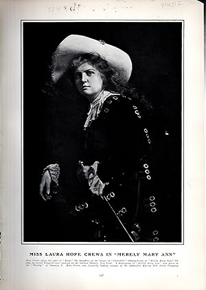 Seller image for PRINT: "Miss Laura Hope Crews in 'Merely Mary ann'".photos from Harper's Weekly, January 23, 1904 for sale by Dorley House Books, Inc.