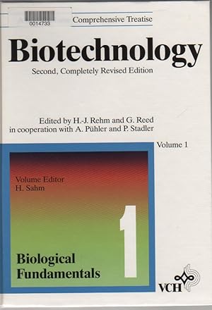 Immagine del venditore per Biotechnology: A Multi-Volume Comprehensive Treatise : Biological Fundamentals Vol. 1 venduto da Biblio Pursuit