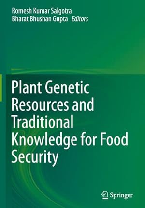 Bild des Verkufers fr Plant Genetic Resources and Traditional Knowledge for Food Security zum Verkauf von AHA-BUCH GmbH