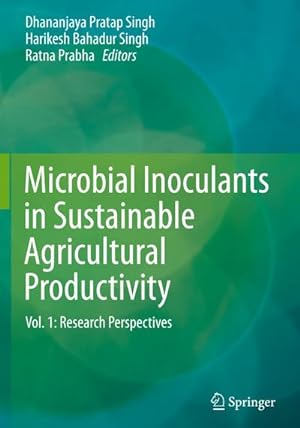 Bild des Verkufers fr Microbial Inoculants in Sustainable Agricultural Productivity : Vol. 1: Research Perspectives zum Verkauf von AHA-BUCH GmbH
