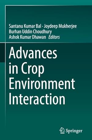 Seller image for Advances in Crop Environment Interaction for sale by AHA-BUCH GmbH