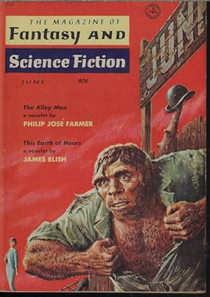 Imagen del vendedor de The Magazine of FANTASY AND SCIENCE FICTION (F&SF): June 1959 a la venta por Books from the Crypt