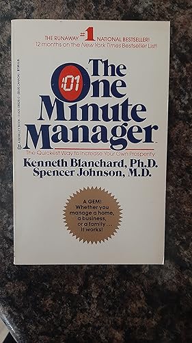 Seller image for The One Minute Manager for sale by Darby Jones