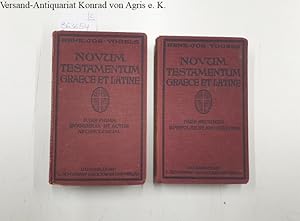 Seller image for Novum Testamentum Graece et Latine ( 2 Bnde Komplett) Pars I: Evangelia et Actus Apostolorum, Pars II: Epistolae et Apocalypsis. for sale by Versand-Antiquariat Konrad von Agris e.K.