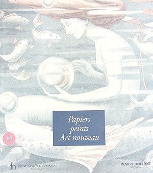 Bild des Verkufers fr Papiers peints art nouveau. zum Verkauf von Antiquariat Bookfarm