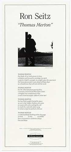 Immagine del venditore per [Broadside]: "Thomas Merton" venduto da Between the Covers-Rare Books, Inc. ABAA