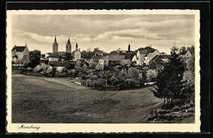 Ansichtskarte Moosburg, Ortsansicht aus der Ferne