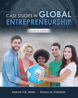 Imagen del vendedor de Case Studies in Global Entrepreneurship a la venta por GreatBookPrices
