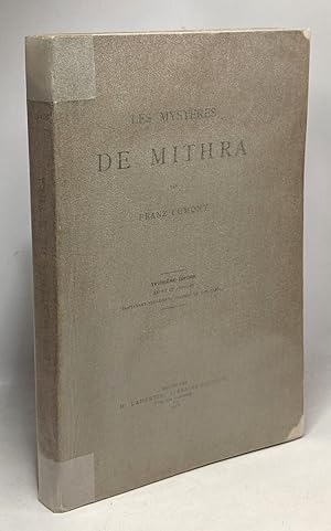 Image du vendeur pour Les mystres de Mithra - 3e dition revue et annot 28 figures mis en vente par crealivres