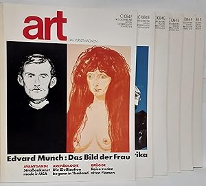 Art : Das Kunstmagazin 1980. Heft 7 bis 12