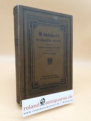 Imagen del vendedor de Shakespeares dramatische Werke a la venta por Roland Antiquariat UG haftungsbeschrnkt