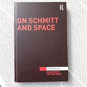 Imagen del vendedor de On Schmitt and Space (Interventions) a la venta por Oxfam Bookshop Dublin