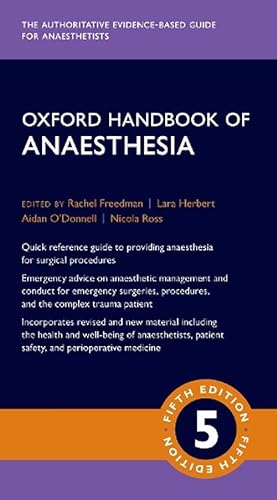 Seller image for Oxford Handbook of Anaesthesia (Paperback) for sale by Grand Eagle Retail