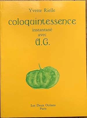 Coloquintessence - Instantané avec U.G.