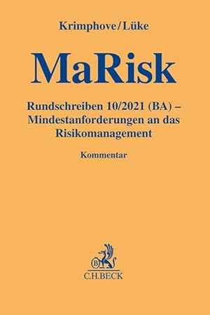 Seller image for MaRisk - Mindestanforderungen an das Risikomanagement for sale by moluna