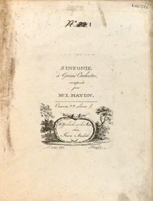 [Hob I, 95] Sinfonie à grande orchestre composée par Mr. I. Haydn. Oeuvre 77, livre [handschr.:]1