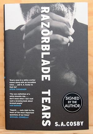 Seller image for Razorblade Tears (UK Signed Copy) for sale by Just Fiction Books
