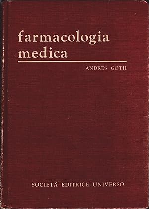 Seller image for Farmacologia medica - Andres Goth for sale by libreria biblos