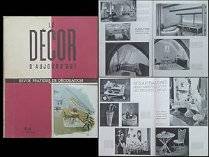 DECOR D'AUJOURD'HUI N°64 1951 PERRIAND, ROYERE, Prouvé, MATEGOT, PASCAUD, GASCOIN