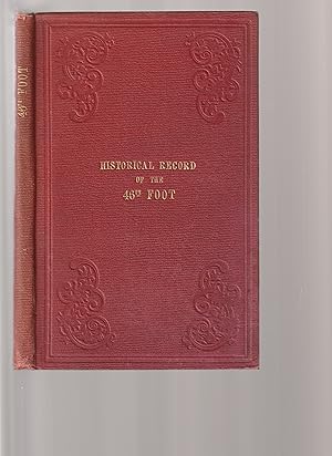 Image du vendeur pour HISTORICAL RECORD OF THE FORTY-SIXTH, or THE SOUTH DEVONSHIRE REGIMENT OF FOOT: Containing an Account of the Formation of the Regiment in 1741, and of its Subsequent Services to 1851. Illustrated with Plates. mis en vente par Chaucer Bookshop ABA ILAB