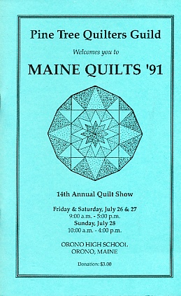 Seller image for Maine Quilts '91. 14th Annual Quilt Show for sale by Bookshelf of Maine