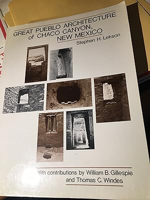 Imagen del vendedor de Great Pueblo Architecture of Chaco Canyon, New Mexico a la venta por Bristlecone Books  RMABA