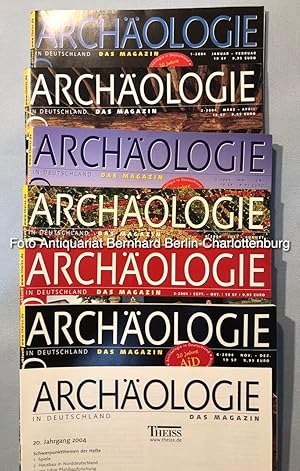 Archäologie in Deutschland (Jahrgang 2004; sechs Ausgaben cplt.)