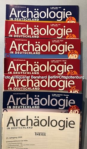 Archäologie in Deutschland (Jahrgang 2009; sechs Ausgaben cplt.)