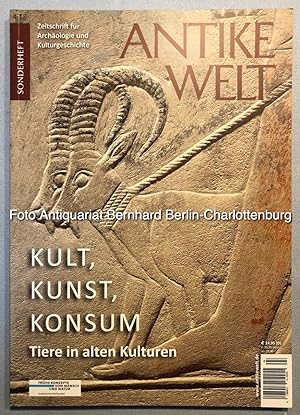 Imagen del vendedor de Kult, Kunst, Konsum. Tiere in alten Kulturen [Antike Welt Sonderheft 2018, 4] a la venta por Antiquariat Bernhard