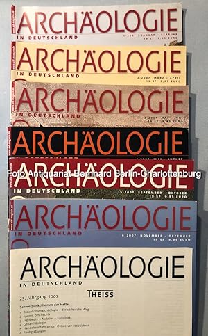 Archäologie in Deutschland (Jahrgang 2007; sechs Ausgaben cplt.)