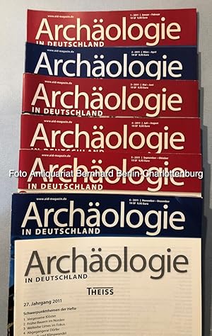 Archäologie in Deutschland (Jahrgang 2011; sechs Ausgaben cplt.)