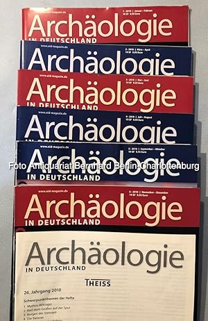 Archäologie in Deutschland (Jahrgang 2010; sechs Ausgaben cplt.)