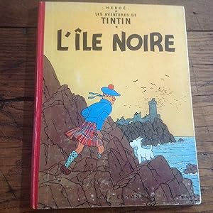 L'ILE NOIRE " Les Aventures de TINTIN "