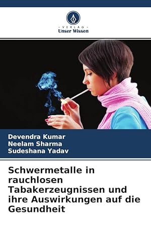 Bild des Verkufers fr Metales pesados en productos de tabaco sin humo y su impacto en la salud zum Verkauf von moluna