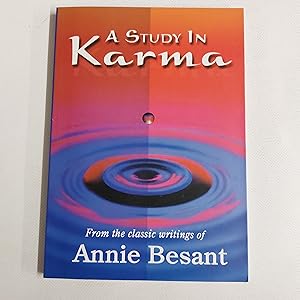 Seller image for A STUDY IN KARMA for sale by Cambridge Rare Books
