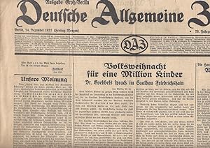 Deutsche Allgemeine Zeitung. Ausgabe Groß-Berlin