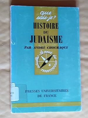 Image du vendeur pour Histoire du judasme mis en vente par Livresse