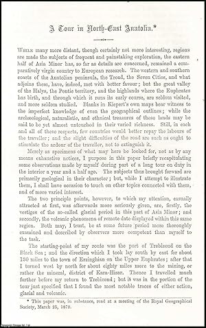 Bild des Verkufers fr A Tour in North-East Anatolia. An uncommon original article from the Cornhill Magazine, 1872. zum Verkauf von Cosmo Books