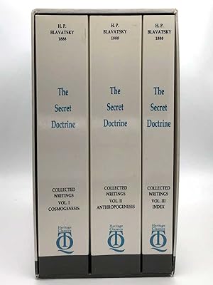 Seller image for The Secret Doctrine (Three Volumes in Slipcase) for sale by Dark Rose Books