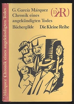 Bild des Verkufers fr Chronik eines angekndigten Todes. Roman. zum Verkauf von Versandantiquariat Markus Schlereth